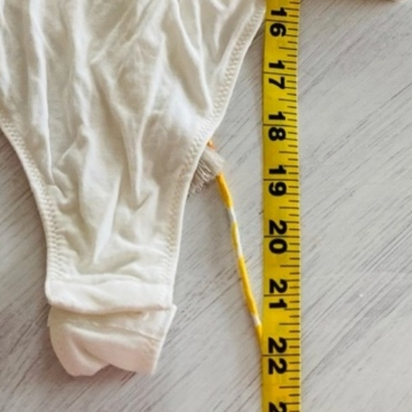 Free People Liza Halter Bodysuit, Size Small - Yel - Picture 6 of 9